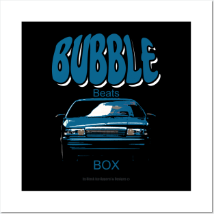 Caprice Bubble Beats Box Blue Posters and Art